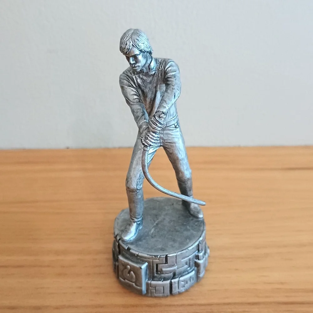 2005 Star Wars Saga Edition Luke Sky Walker Silver Replacement Figure